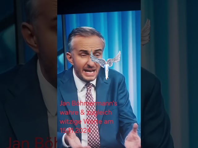 Jan Böhmermann ZDF Magazine Royale wahre wichtige witzige Worte #zdfcomedy