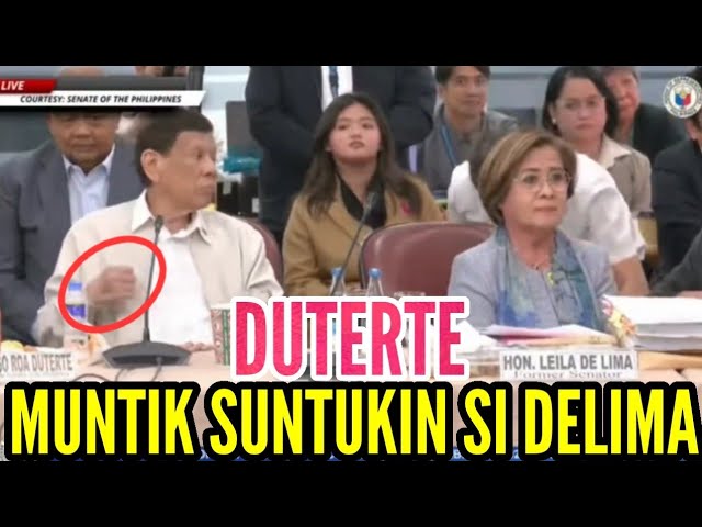 DUTERTE MUNTIK SUNTUKIN SI DELIMA