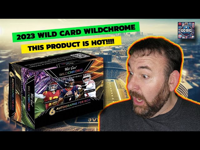 2023 Wild Card Wildchrome Pro-Look Football: Amazing Product!