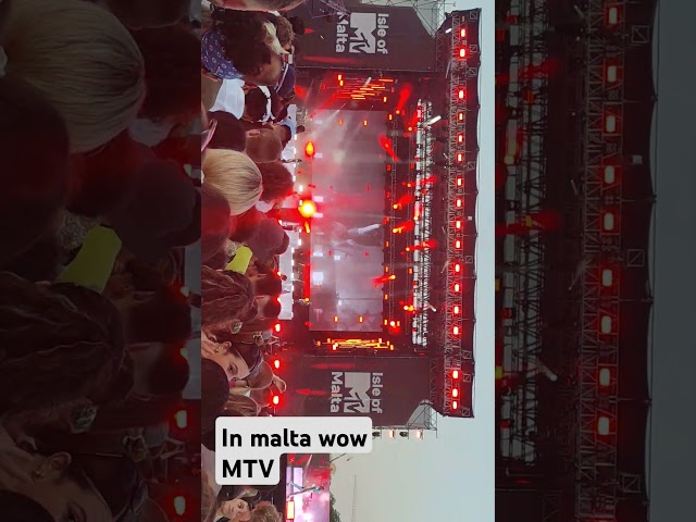 MTV concert, INDIAN BOY IN EUROPE #malta #europe #maltalovers