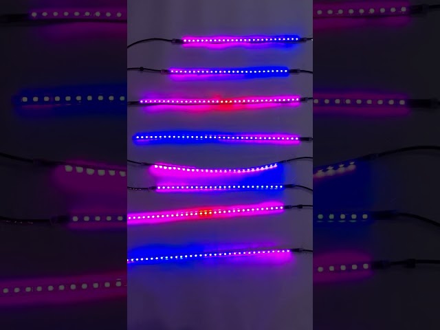 8pcs RGB + White Chasing LED Underbody Light Kits (4x 18in + 4x 24in), Phone App + Remote Control