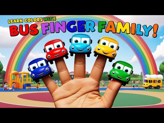 Finger Family Nursery Rhymes | Learn Colors | Nursery Rhymes & Kids Songs