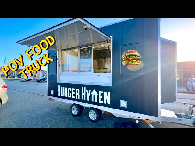 POV: FOOD TRUCK 🍔🍔 This Is How We Do | Making CHEESE BURGERS in Food truck 🍔😊✌️