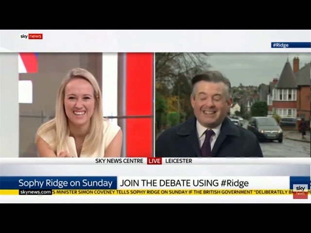 Sky News Live Blooper Jonathan Ashworth MP