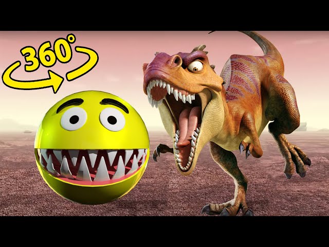 Pacman vs T-REX 360º VR