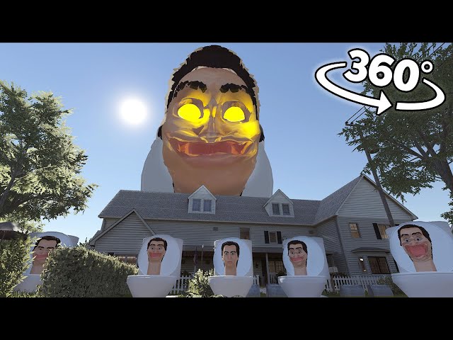 Skibidi Toilet 360° | Attack On a Village