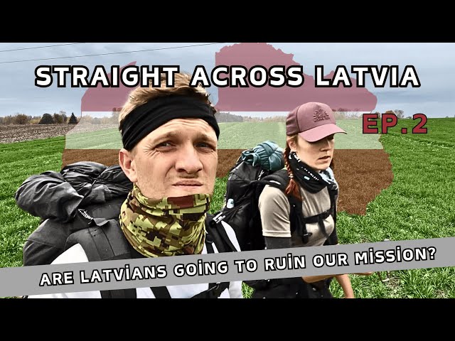 Dogs, Locals and Apples - Straight Across LATVIA Ep.2