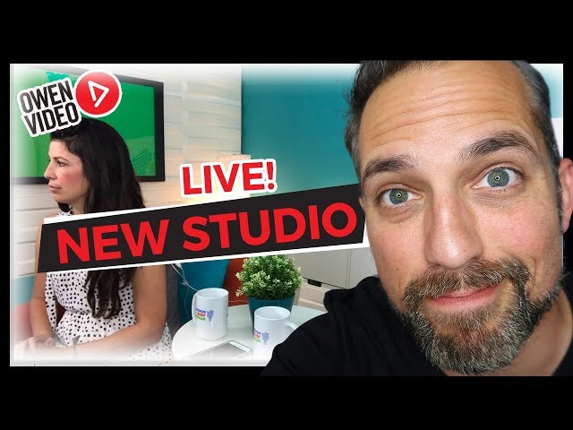 Behind the scenes of our new live stream studio