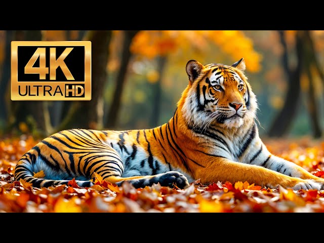 Animal Kingdom 4K: African wildlife collection in 4K - Scenic Wildlife Film With Calming Music