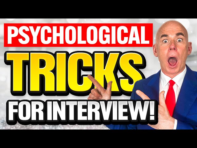 7 ‘PSYCHOLOGICAL TRICKS’ for JOB INTERVIEWS! (How to PASS a Job Interview!)