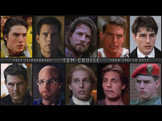 Tom Cruise 1981-2023 | Fast Filmography