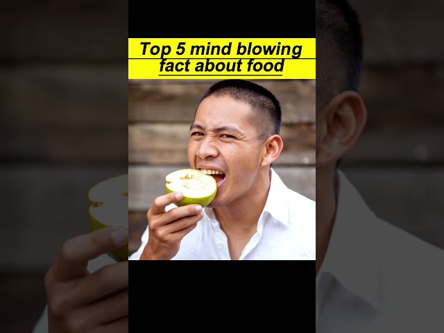 भोजन के बारे में कुछ तथ्य  🍒🥬🥝 | #amazingfacts  #foodfacts #ytshorts