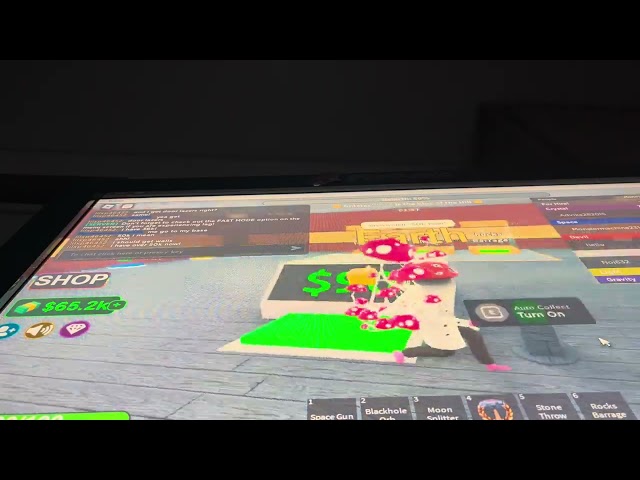 Playing a roblox tycoon! (Elemental powers tycoon)