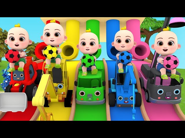 🔴 Wheels on the Bus - Nursery Rhymes & Kids Songs - Toddler Learning Video - Ms Rachel