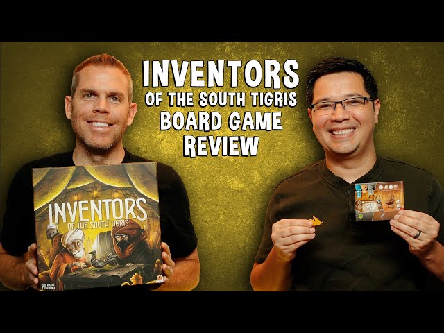 Review of Inventors of the South Tigris - Worker Dice Placement Game