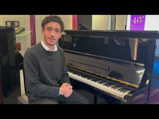 Used Atlas NA101 Upright Piano Demonstration & Review - Rimmers Music Liverpool