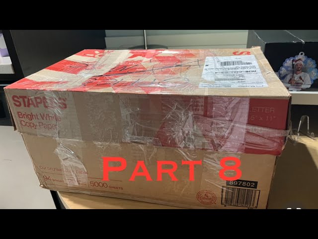 ShopGoodwill.com Big Box of Cards!!! Part 8, the end is here, let’s see what is hiding in the bottom