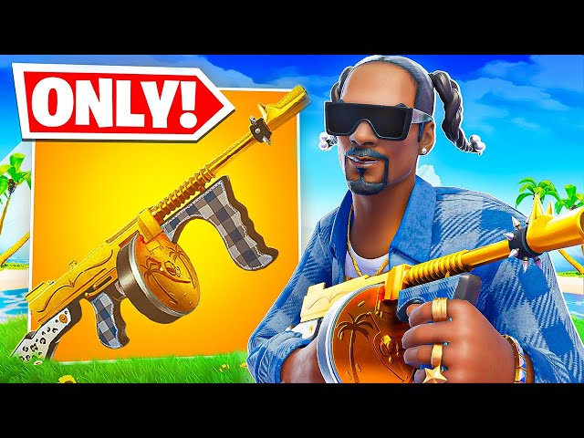 I Won using Snoop Doggs *MYTHIC* Drum Gun ONLY!