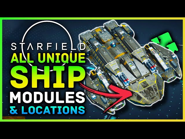 Starfield - All Unique Ship Modules & Locations, HQs & Ship Types! Deimos, Nova Galactic, Taiyo..