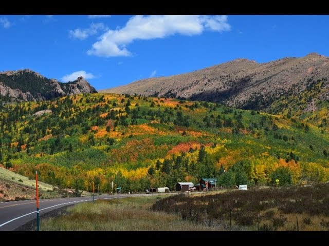 Take a 360° drive through Colorado's fall colors