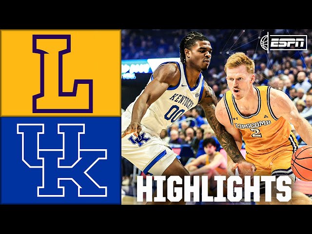 Lipscomb Bisons vs. Kentucky Wildcats | Full Game Highlights | ESPN College Basketball