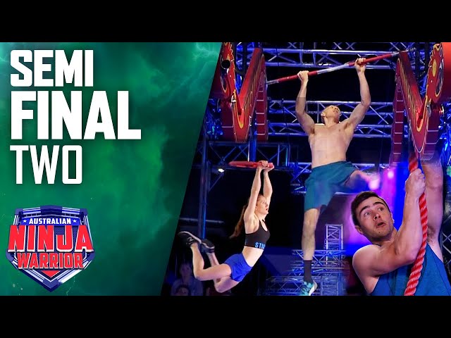 Reigning champion Ben Polson's Semi Final run ends in disaster | Australian Ninja Warrior 2021