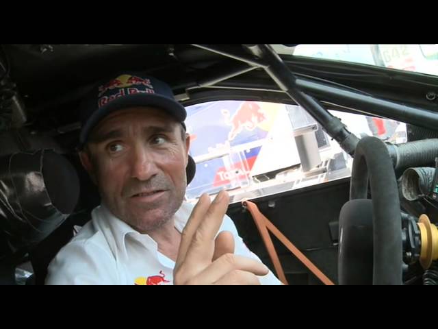 Peugeot Dakar Interior Explanation from Stephane Peterhansel