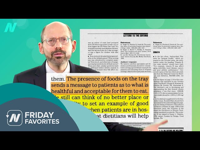 Friday Favorites: Just How Bad Is Hospital Food?