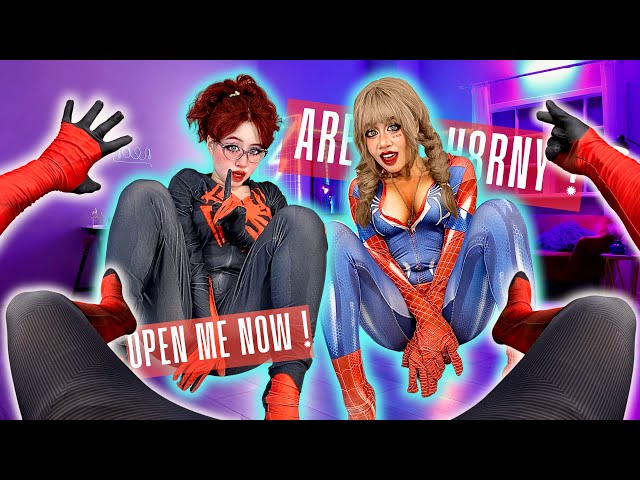 I open Spider-Girl's Sister Leg🍗(Romantic Love Story by Spider-man ParkourPOV in Real Life)