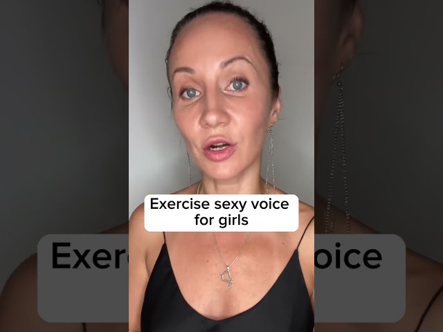 Sexy Voice Exercise for Girls #voice #vocal #shorts