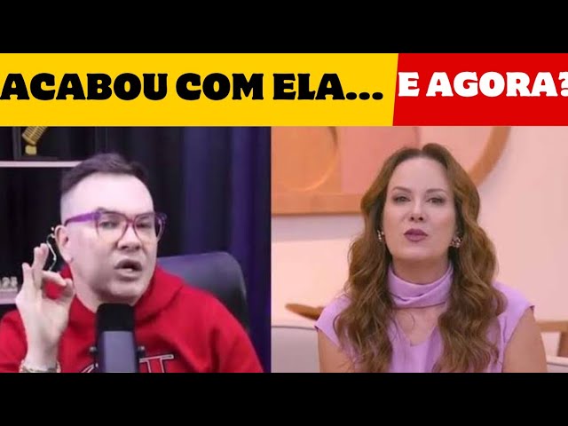 Felipeh Campos ACABA com Regina Volpato e diz que ela puxou seu tapete no SBT