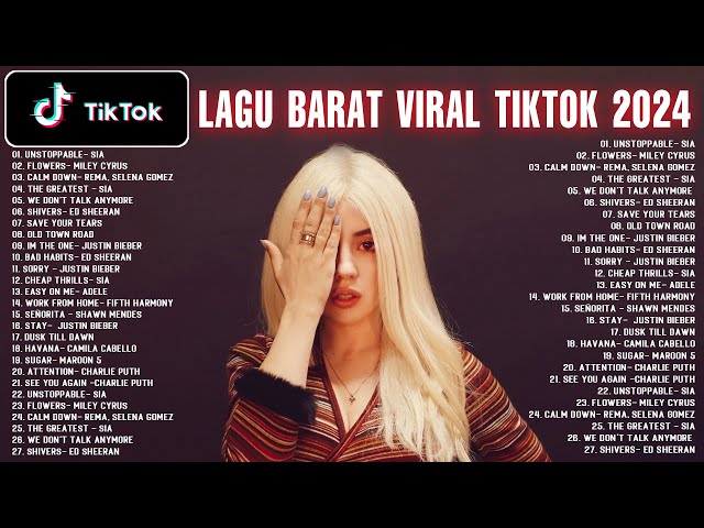 Lagu Barat ~ Lagu Barat Viral TikTok 2024 ~ Lagu Barat Terbaru 2024 Spotify Playlist