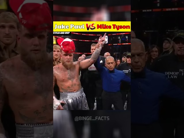 Jake Paul Vs Mike Tyson Boxing Match Earnings💸... #shorts #facts