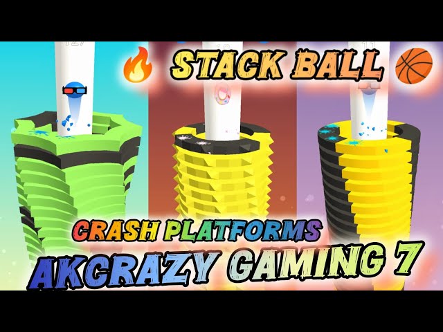 Stack Ball Crash Platforms Akcrazy Gaming7 Stack Ball Games