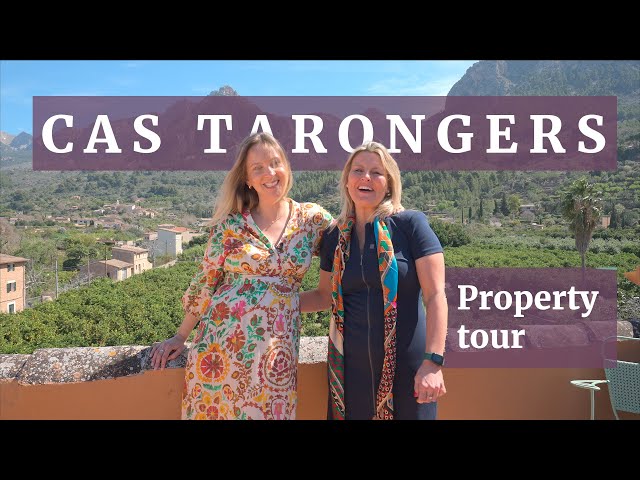 PROPERTY TOUR of a bright townhouse for sale in Sóller