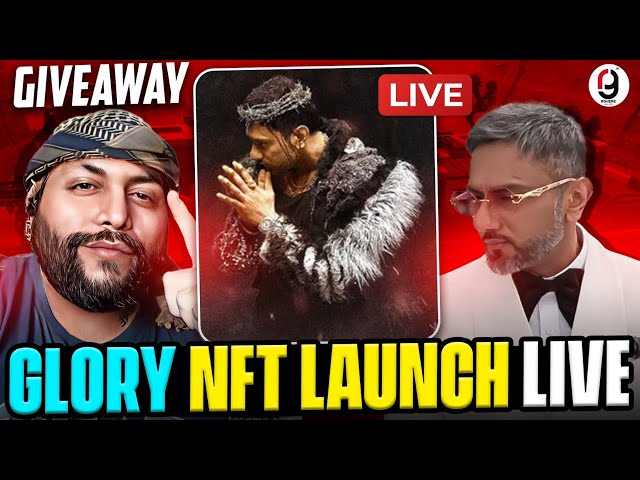 YO YO HONEY SINGH GLORY NFT LAUNCH | GLORY INTRODUCTION | REACTION BY RG | HOW TO BUY NFT GLORY LIVE