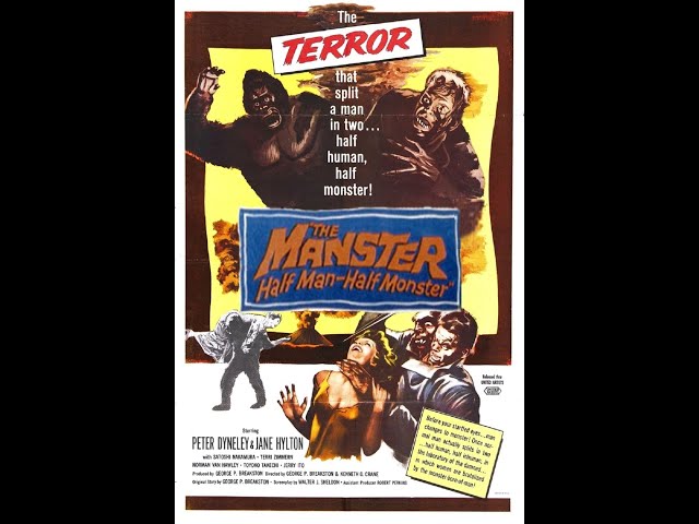 The Manster 1959: ★★ Sci-Fi/Horror [1:12:58] HD