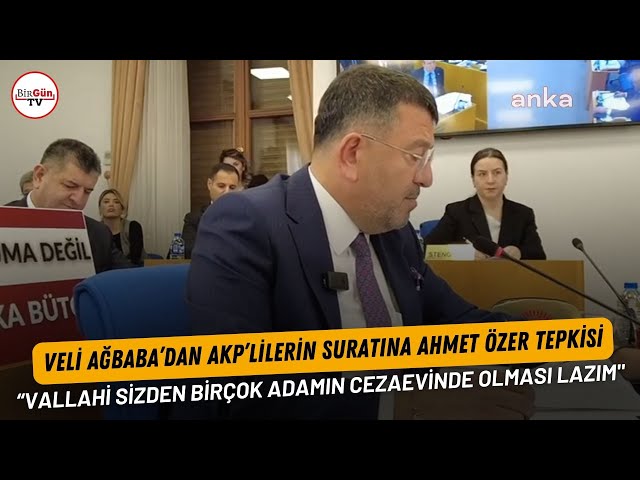 Veli Ağbaba’dan AKP’lilerin suratına Ahmet Özer tepkisi