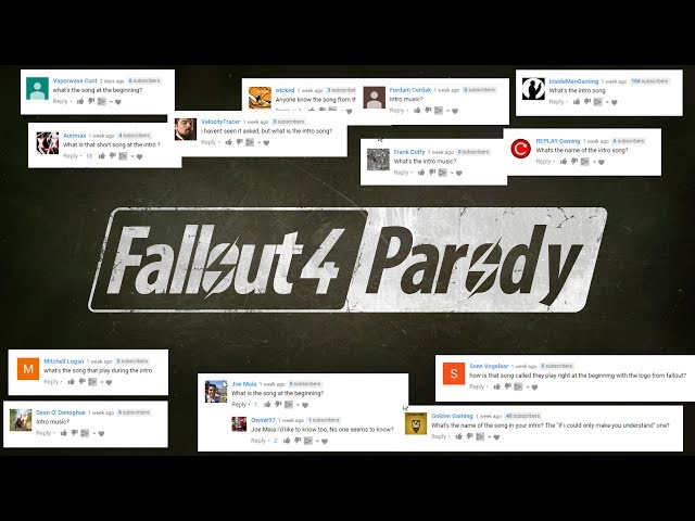 Fallout 4 Parody: Intro Song (Full Length)