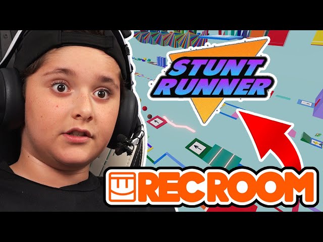 Rec Room Playing Stunt Runner, Minecraft PvP & Multi Color Sky Obby on PS5!