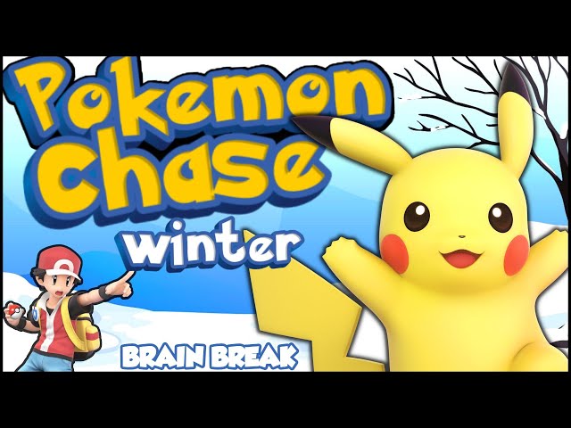 Pokémon Winter Chase | Brain Break | GoNoodle Inspired