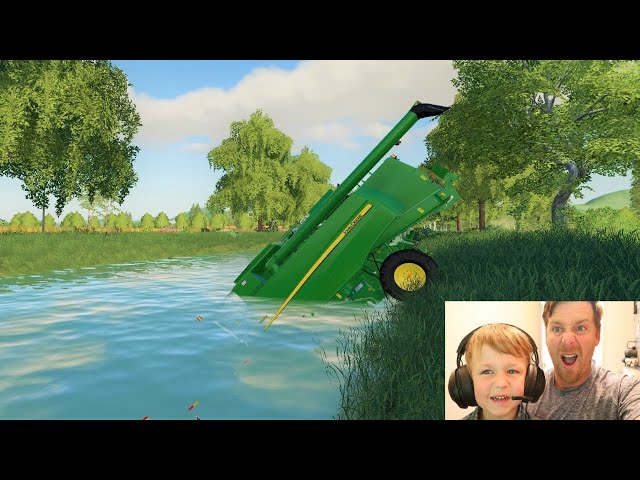 Farming Simulator 19 | Part 2 King of sunflowers and we get stuck | Tractor game