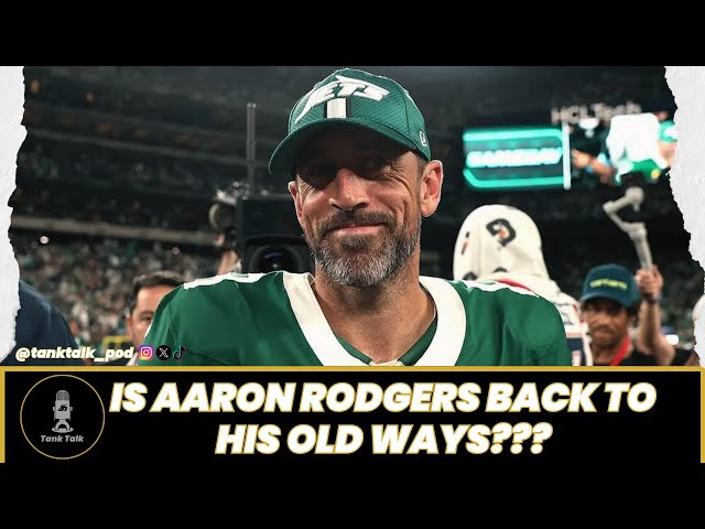 Is Aaron Rodgers Back to his Old Ways???