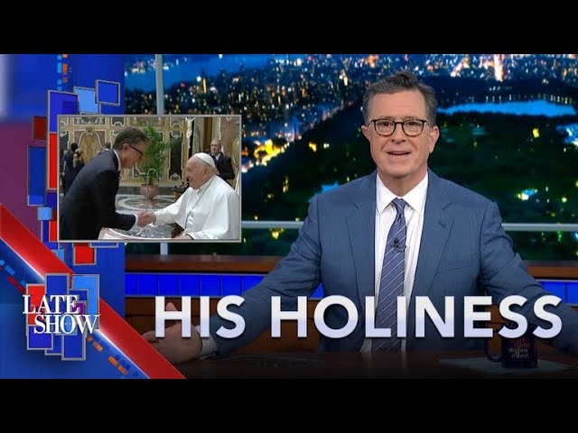 Stephen’s Audience With The Pope | Does God Like My Comedy?