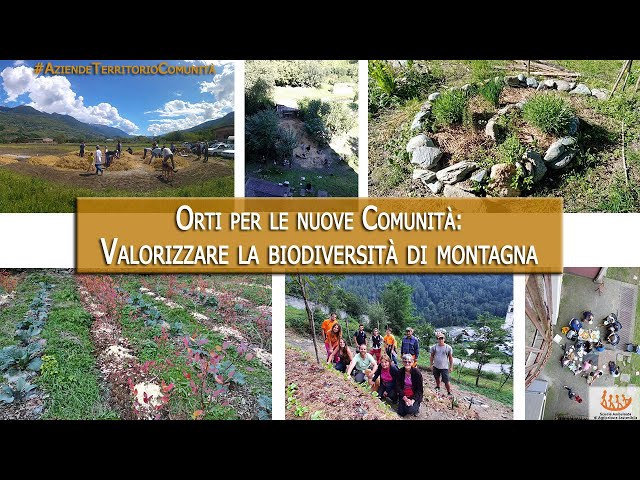 Orti per le nuove comunità: Valorizzare la biodiversità di montagna