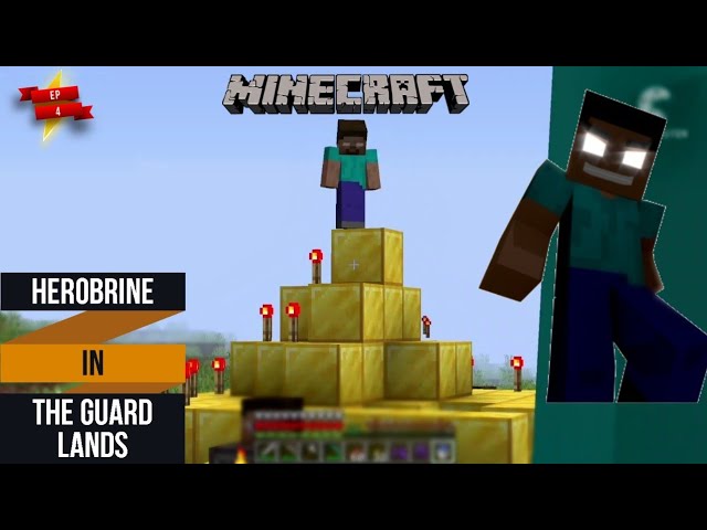 Minecraft Survival Episode #4| HEROBRINE IN OUR SMP || THE GUARD LANDS #minecraftsurvival #herobrine