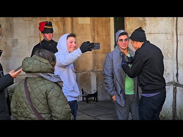 What Happens When I Confront a Gang of Idiots at Horse Guards?