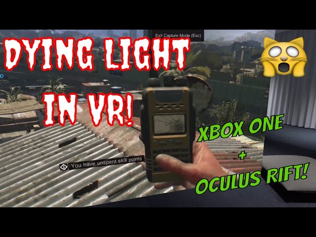 #xboxone in OCULUS VR! 1st Play DYING LIGHT in Virtual Reality #oculus