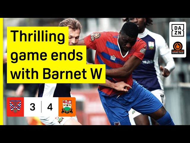 SEVEN-GOAL THRILLER | Dag & Red 3-4 Barnet | National League HIGHLIGHTS