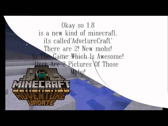 MineCraft1.8 Info